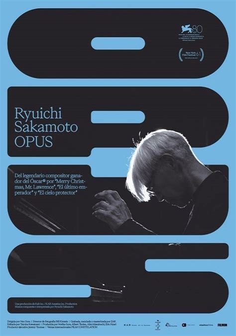 Ryuichi Sakamoto Opus En Cantones Cines Reservaentradas