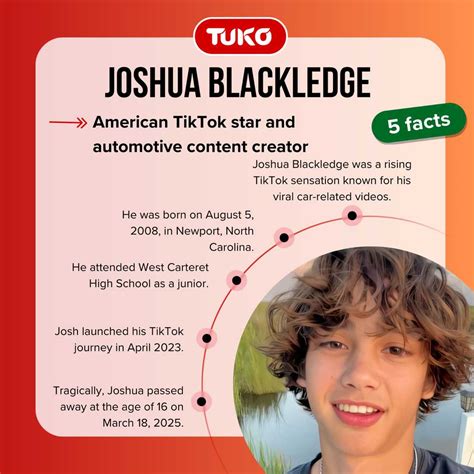 What happened to Joshua Blackledge, the TikTok car content creator