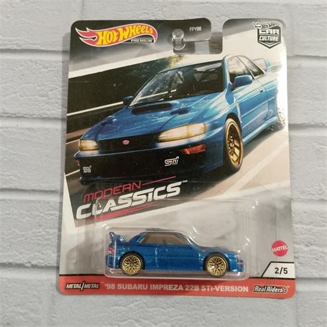 Jual Hot Wheels Premium MODERN CLASSIC 98 SUBARU IMPREZA 22B STi VERSION Shopee Indonesia