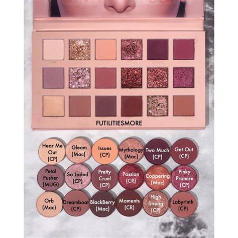 Bảng Phấn mắt Huda Nude Beauty Eyeshadow Palette 18 ô chuẩn hãng cao