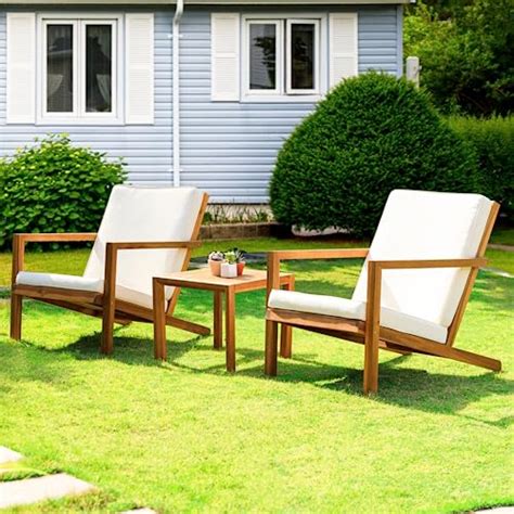 I Tested The Durability And Beauty Of Acacia Wooden Garden Furniture