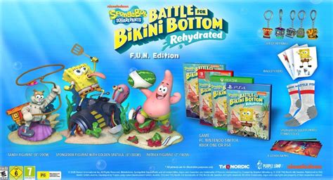 Spongebob SquarePants Battle for Bikini Bottom Rehydrated F U N Edition Switch für nur 59