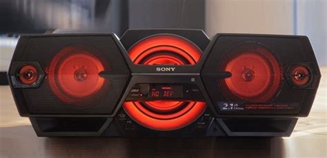 Sony Ultimate Boombox Sound System With NFC Wireless Bluetooth