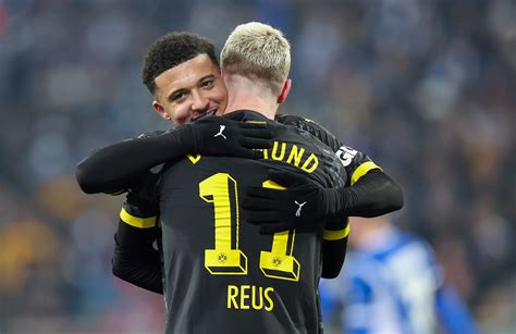 Jadon Sancho Assists Just Minutes Into Second Dortmund Debut As Man