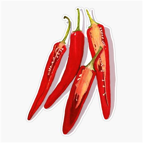 Maneki Red Hot Chili Peppers Sticker Phone Decal Water Bottle Stickers Car Decals Funny