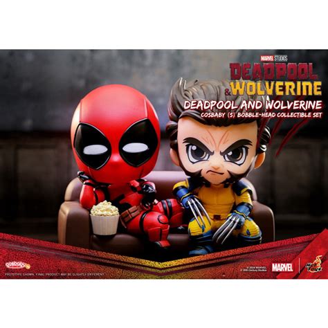 Cosbaby玩具漫威 Hot Toys cosb1092 死侍與金剛狼2入套組 全新未拆 蝦皮購物