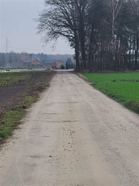 Przebudowa Drogi Gminnej Dzia Ka Nr W Miejscowo Ci Zbiersk