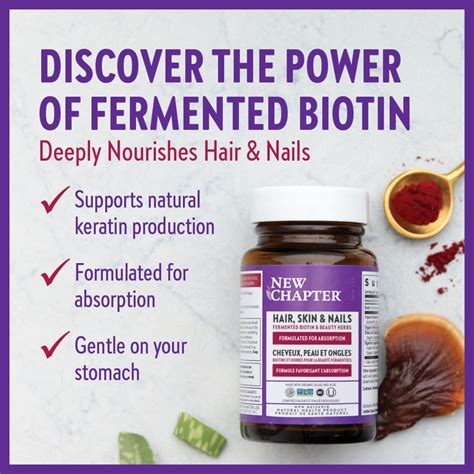 New Chapter Hair Skin & Nails, 30 Tablets