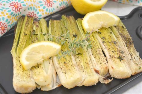 Easy Roasted Leeks Recipe a Flavorful Side Dish - Blog By Donna
