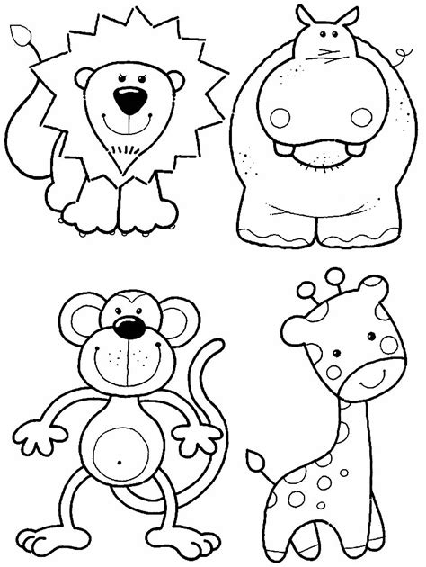 Desenhos De Bichos Para Colorir Como Fazer Em Casa