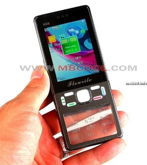 MOBBIT: Your Mobility / N68 - китайский телефон с прозрачной ...