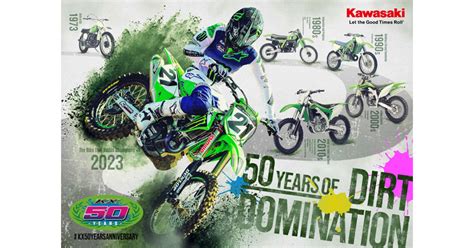 Kawasaki KX Brand Celebrates 50th Anniversary Cycle News