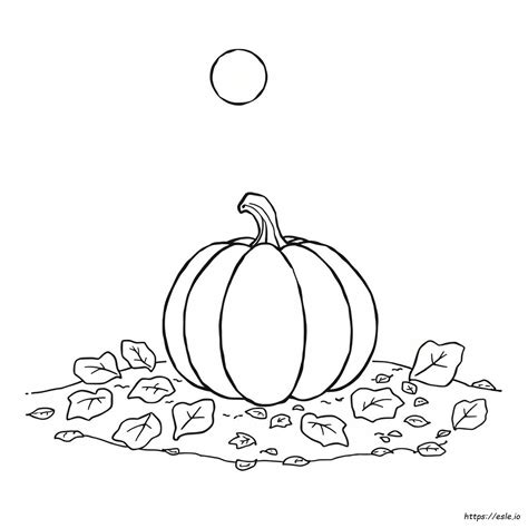 simple pumpkin drawing 9