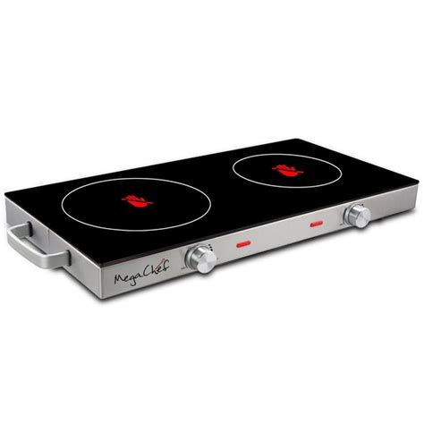 Mega Chef Electric Double Burner Hot Plate Reviews Wayfair