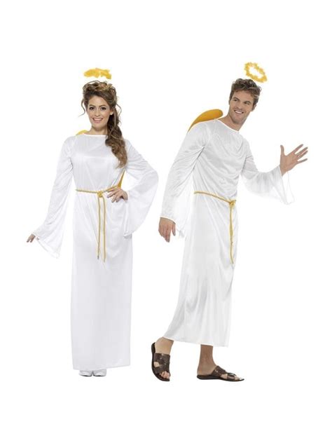 Unisex Angel Gabriel Costume - Costumes R Us Fancy Dress