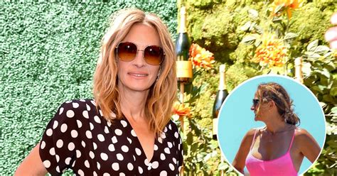 Así luce Julia Roberts en bikini a sus años