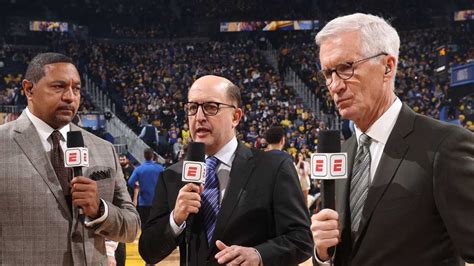 Mike Breen, Jeff Van Gundy to miss Game 1 of NBA Finals