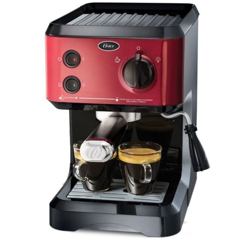 Cafeteira Cappuccino - CAFETEIRA EXPRESSO E CAPPUCCINO OSTER BVSTECMP65R - VERMELHA - 1,2L ...