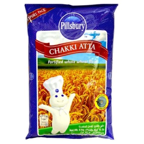 Pillsbury Whole Wheat Flour Chakki Atta 5kg Lazada Ph