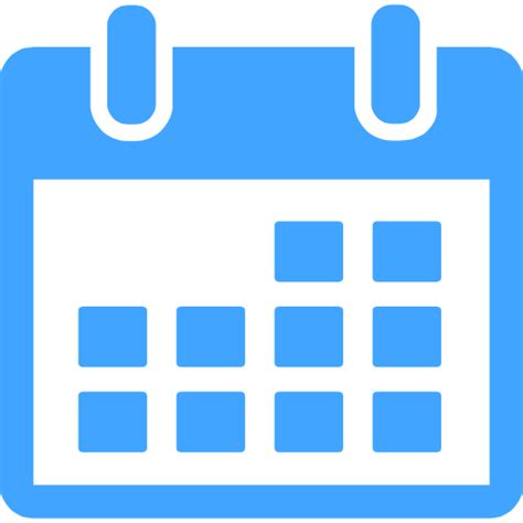 blue calendar png