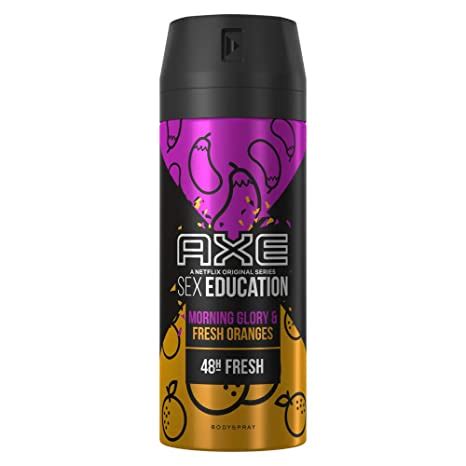 Axe Sex Education Bodyspray Morning Glory Fresh Oranges 150ml Netflix Amazon De Kosmetik