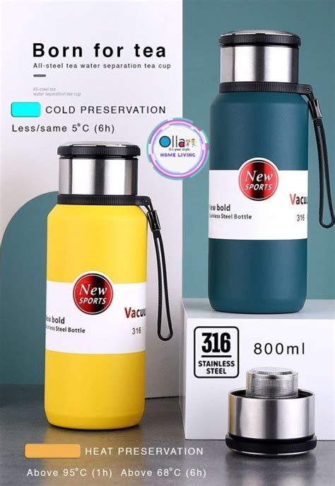 Jual Botol Minum Termos Ml Tipe Sport Hf Stainless Sus Hot Cold Di Seller Anabel