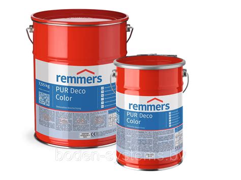 Remmers PUR Deco Color (25 кг) - полиуретановое, декоративное ...
