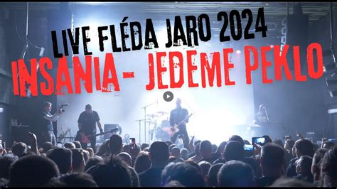 Insania Jedeme peklo Live Fléda Brno 2 3 2024 insania metal