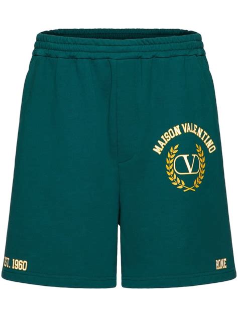 Valentino Garavani Shorts Met Vlogo Farfetch