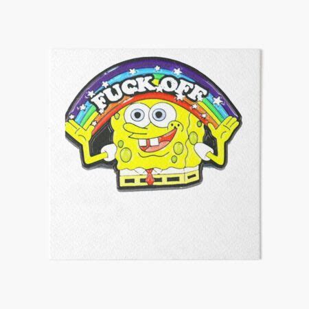 Gay Lgbt Spongebob Pride Month Spongebob Ocean Chidren Film Art Board Print For Sale By