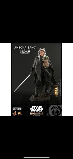 Hot Toys Dx The Mandalorian Ahsoka Tano Grogu Deluxe Collectible Figure Eur
