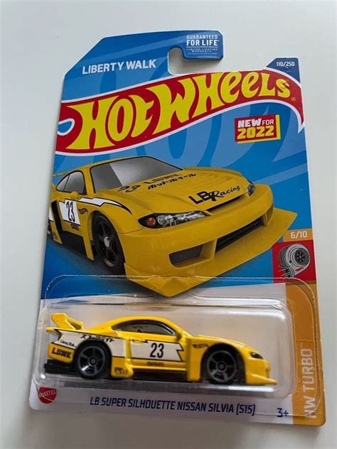 Hot Wheels Lb Super Silhouette Nissan Silvia S Yellow Hw Turbo Perfect Birthday Gift Rare