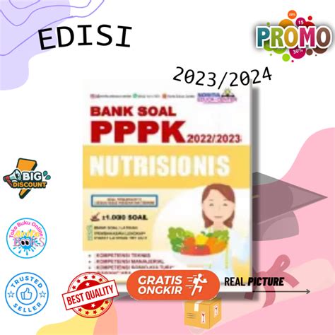 BUKU PPPK NUTRISIONIS SOAL DAN PEMBAHASAN TAHUN 2024 Lazada Indonesia