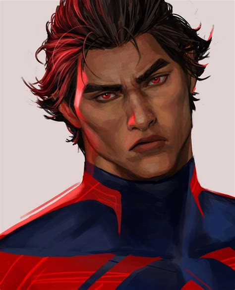 miguel o'hara fanart (not mine) Spiderman Artwork, Marvel Spiderman Art ...