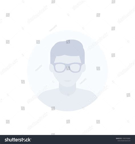 Student Nerd Guy Avatar Vector Icon Stock Vector Royalty Free 1356743066