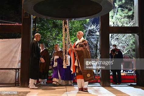 High Priests Ring The Start Of The 108 Bells To Pray For Purity Of