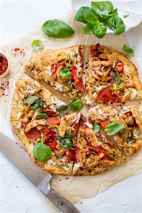 Vegan Spicy Chicken Pizza This Savory Vegan