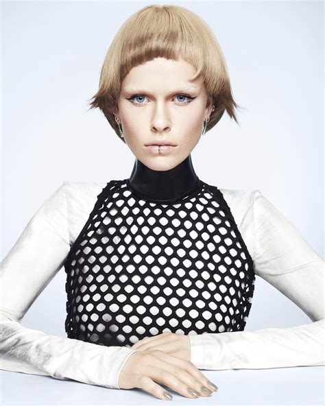 Lucia Siero Hernandez Resilience Collection Blonde Pageboy Hair HJ Gallery