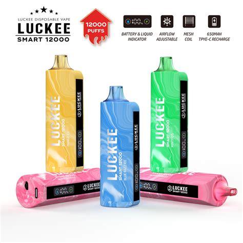 Smart Puffs Luckee Disposable Vape Mah Battery Rechargeable