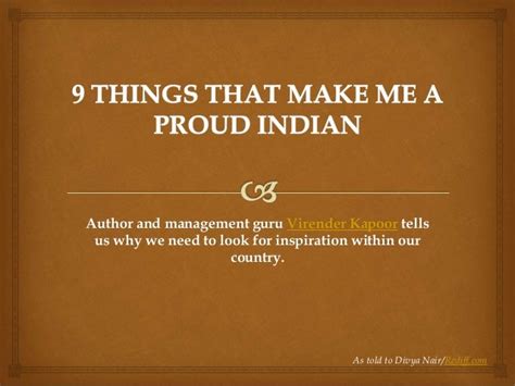 9 Things That Make Me A Proud Indian