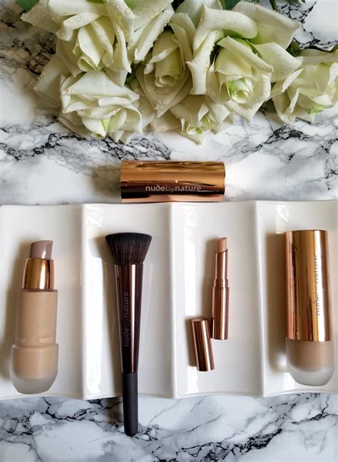 Nude By Nature Flawless Liquid Foundation Flawless Concealer Buffing Brush Madame Keke