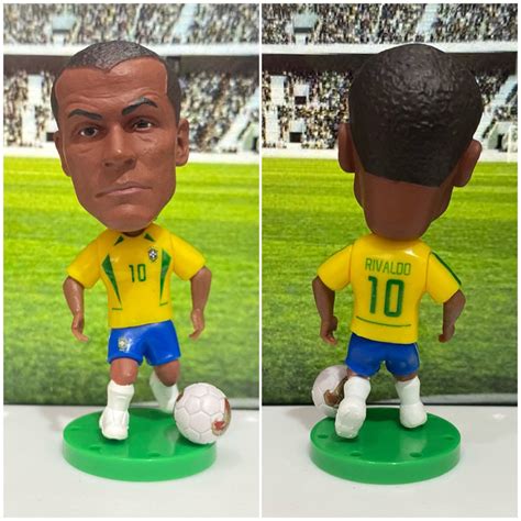 Jual Figure Miniatur Pemain Bola Brasil Brazil Ronaldinho Roberto