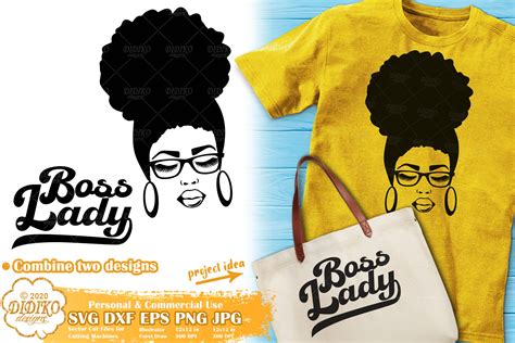 Black Woman SVG Bundle Afro Woman Bundle SVG DIDIKO Designs