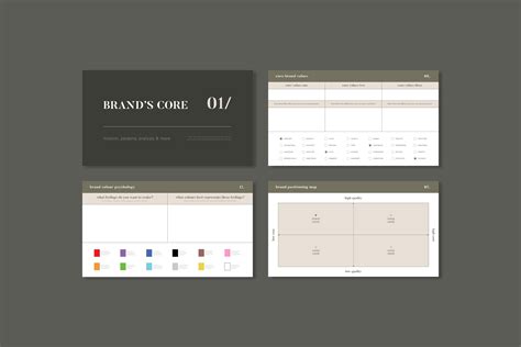 OGOL Brand Strategy Workbook Template Design Cuts