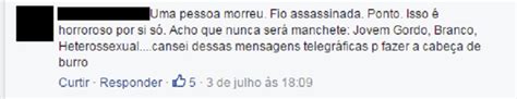 reações sobre a morte de um estudante negro e gay no RJ para refletirmos sobre preconceito