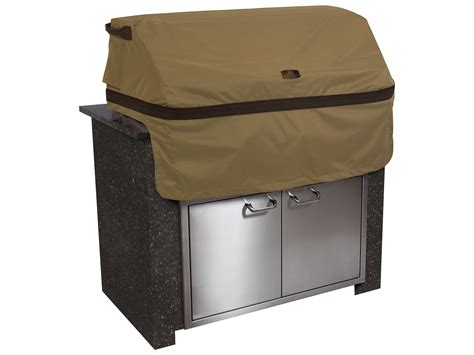 Duck Covers Hickory Tan 46 Inch Medium Built In Grill Top Cover Dc55332032401ec