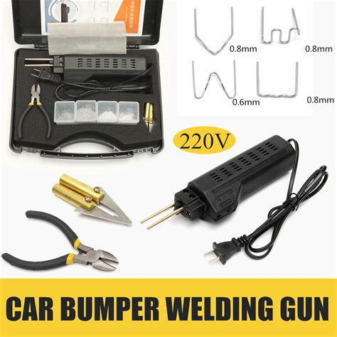 Best Price V Hot Stapler Car Bumper Plastic Welding Torch Fairing Auto Body Tool Welder