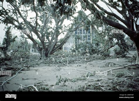 Ash Covers The Chapel Grounds Following The Eruption Of Mount Pinatubo