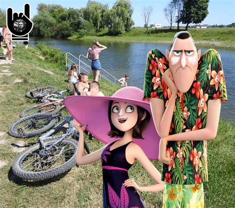 Мультяшних героїв прифотошопили на фото Луцька
