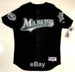 Miguel Cabrera 2003 World Series Florida Marlins Authentic Majestic ...